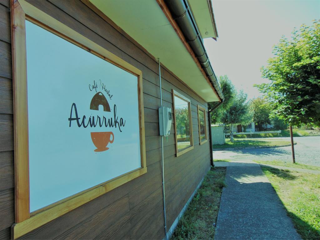 Cafe & Hostal Acurruka Curacautín Exteriör bild